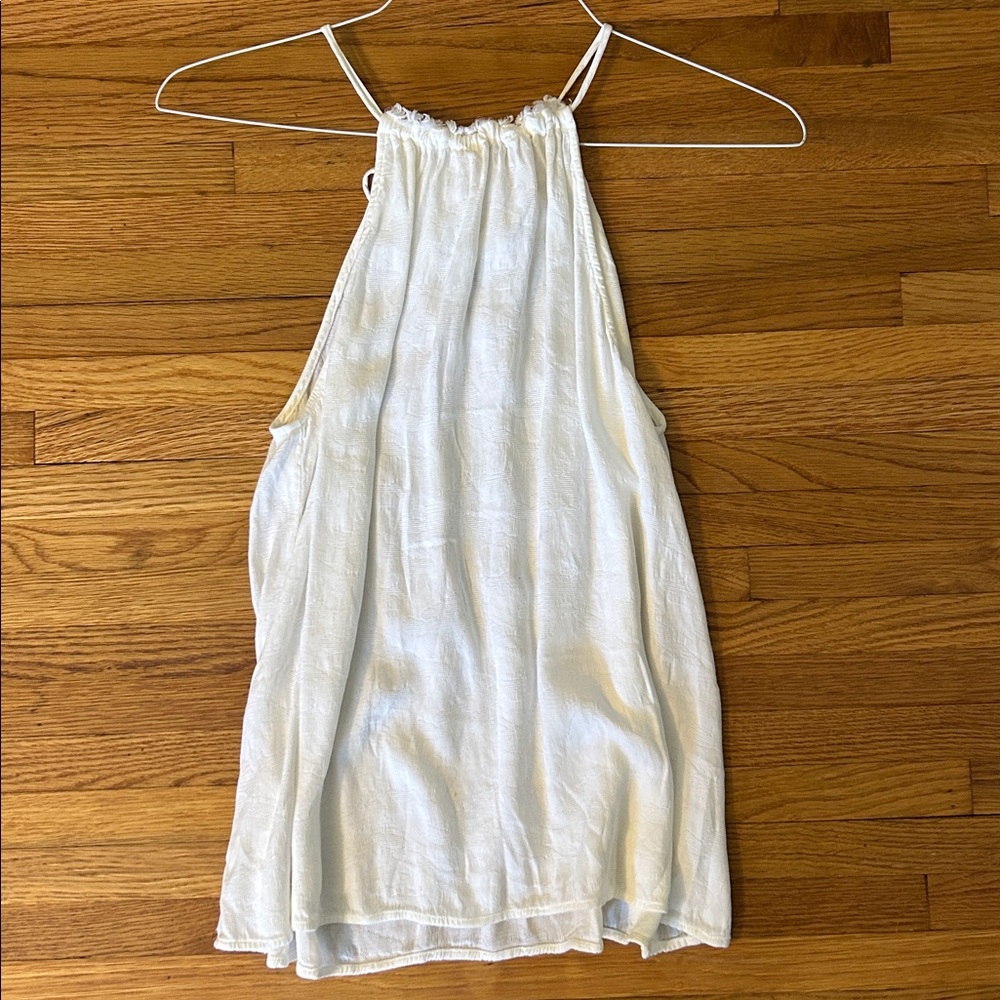 Cloth & Stone White Textured Top
